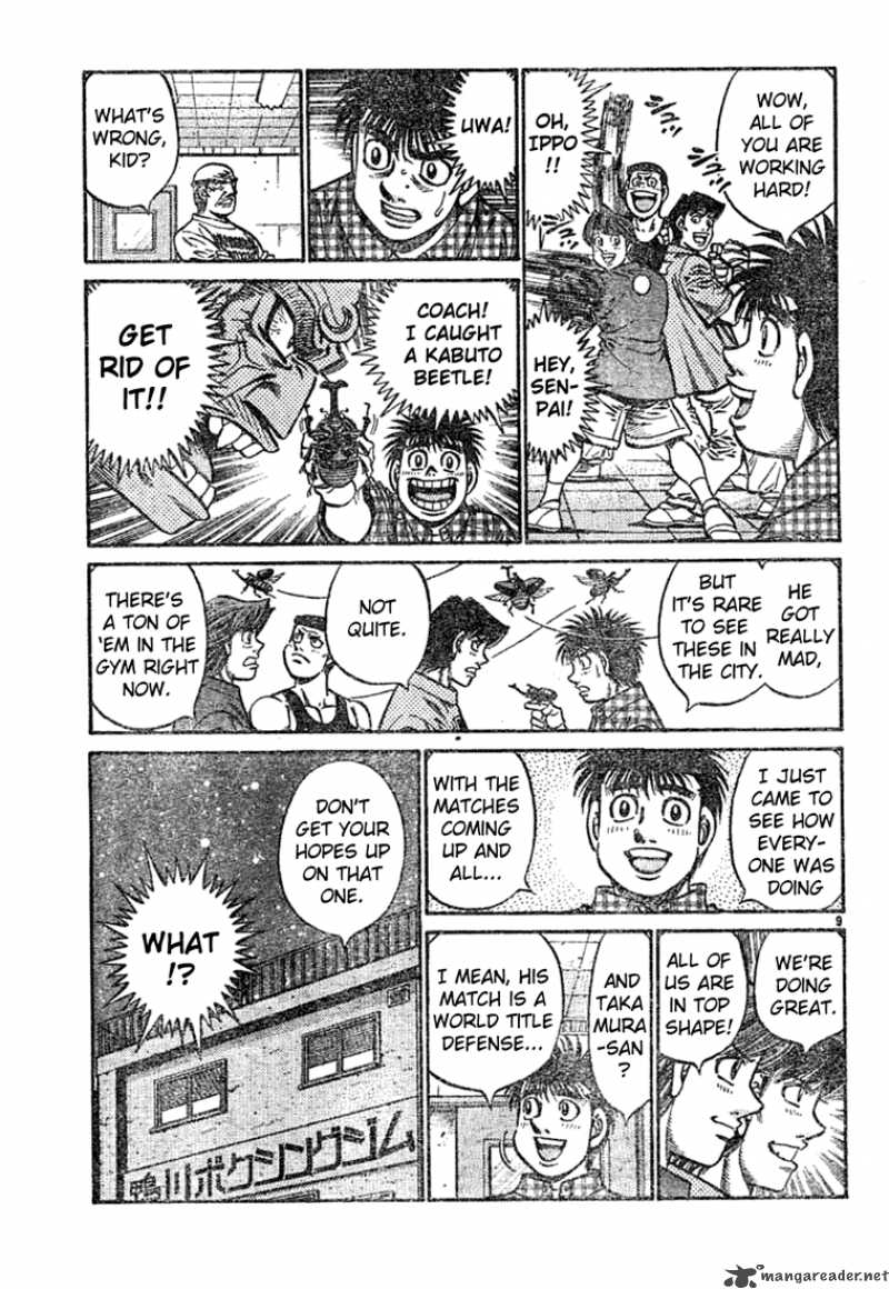 HAJIME NO IPPO Chapter 743 - Page 9