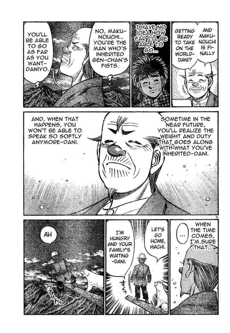 HAJIME NO IPPO Chapter 745 - Page 11