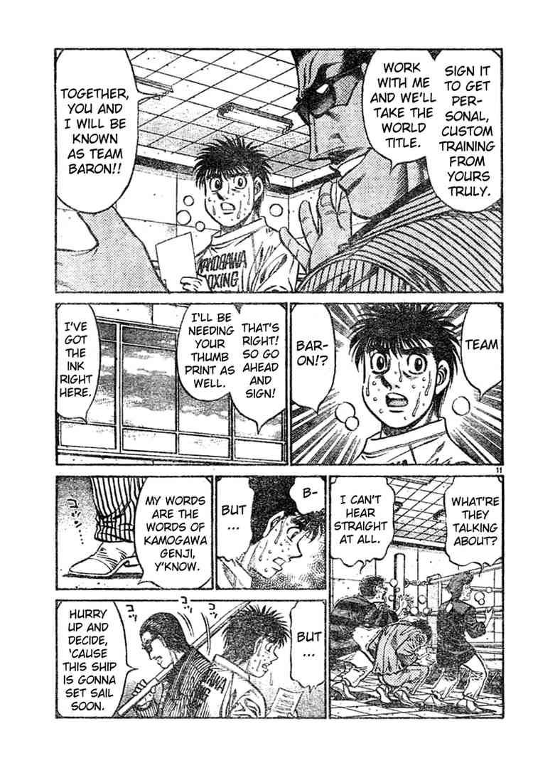 HAJIME NO IPPO Chapter 756 - Page 11