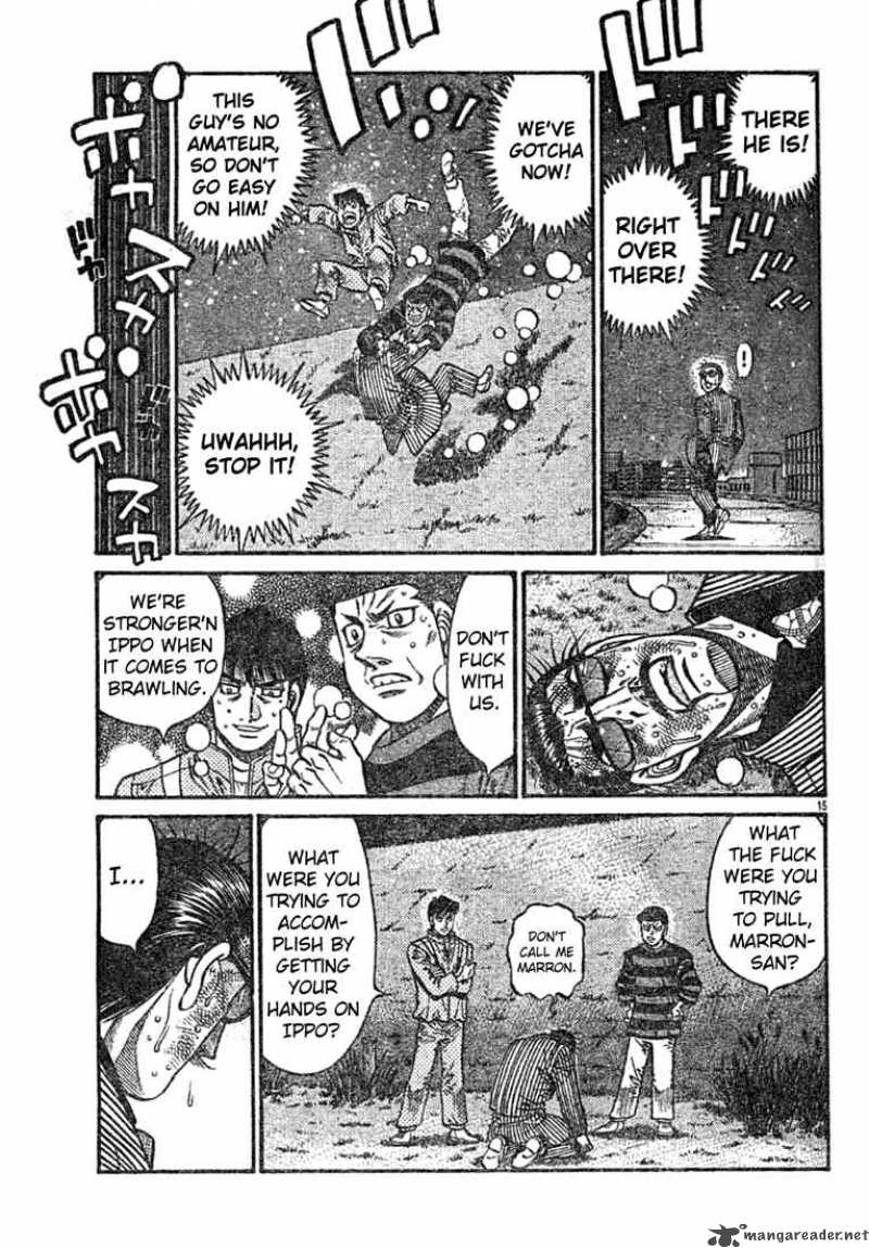HAJIME NO IPPO Chapter 757 - Page 15