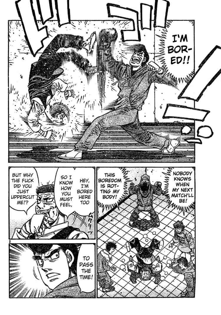 HAJIME NO IPPO Chapter 758 - Page 2