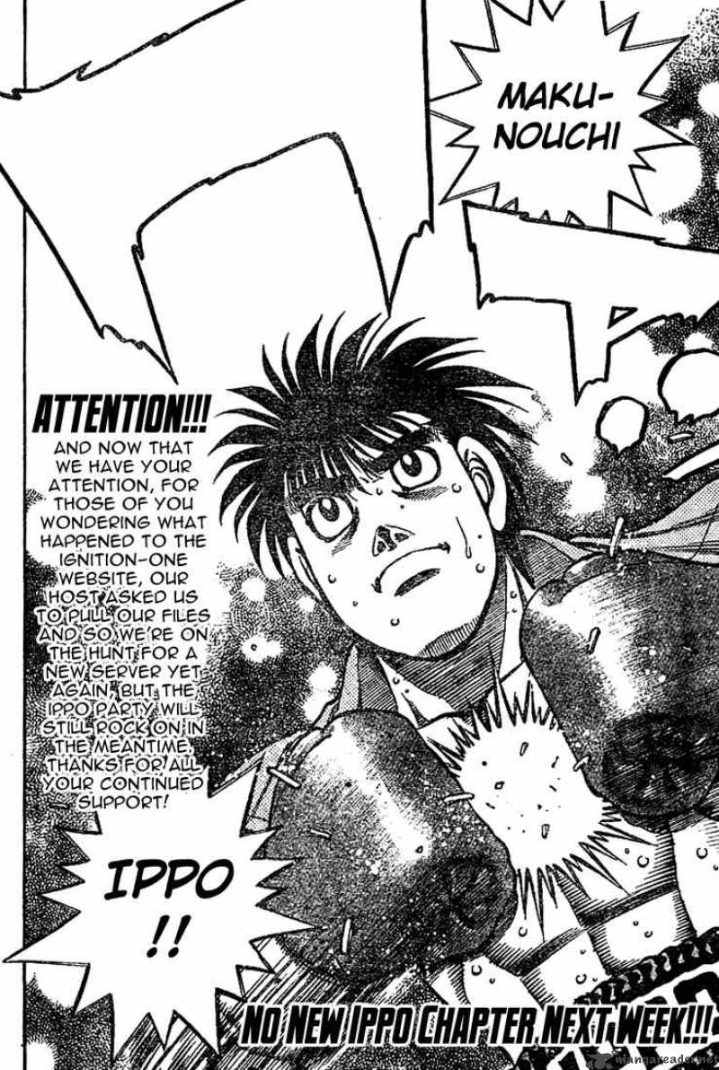 HAJIME NO IPPO Chapter 769 - Page 18
