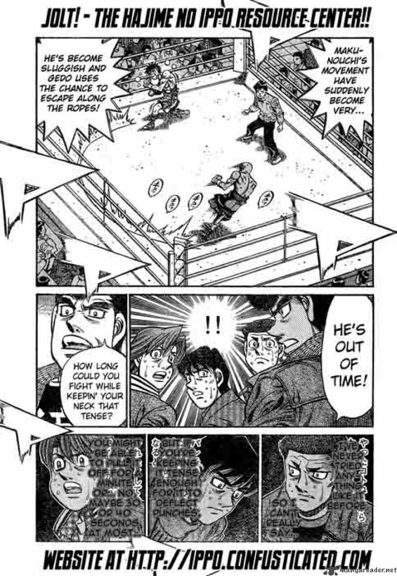 HAJIME NO IPPO Chapter 784 - Page 13