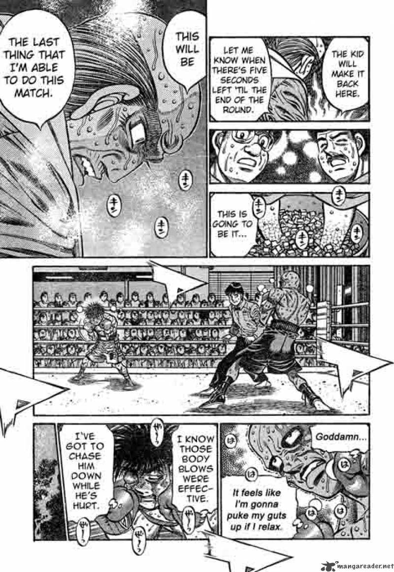HAJIME NO IPPO Chapter 784 - Page 15