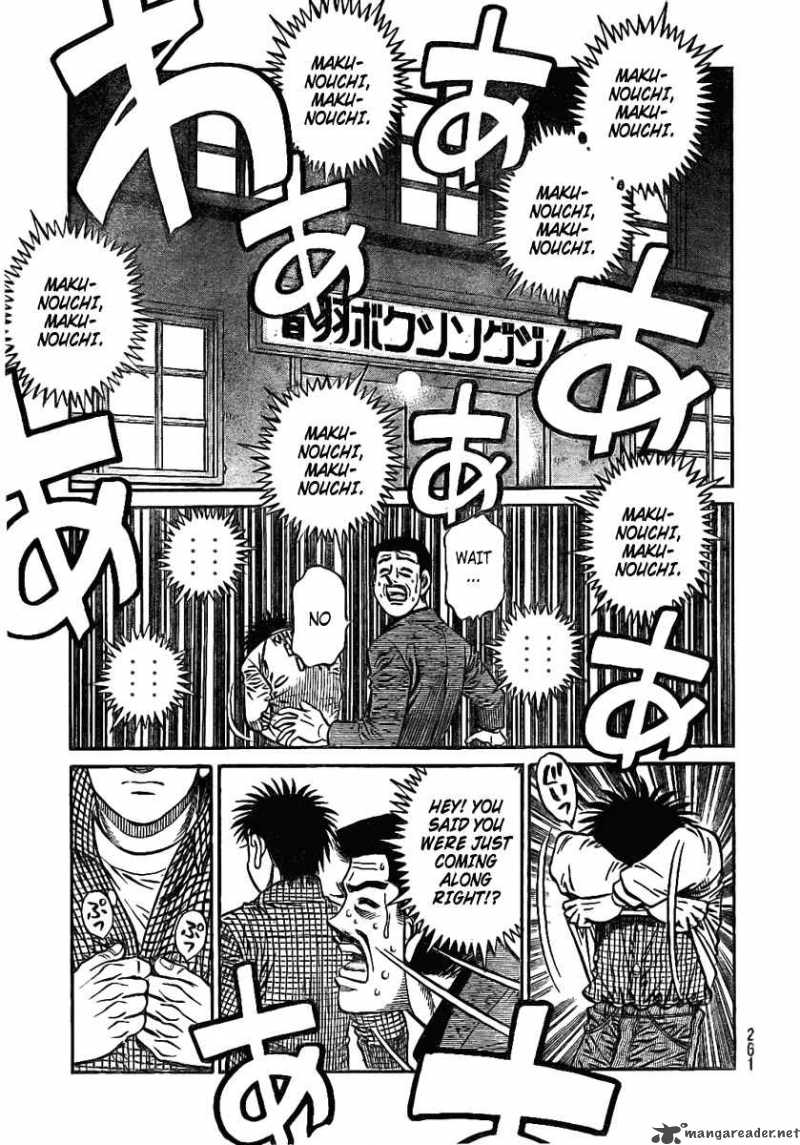 HAJIME NO IPPO Chapter 799 - Page 11