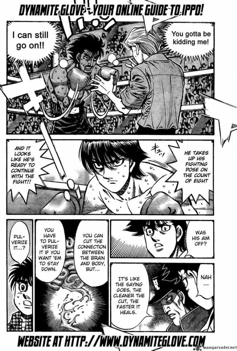 HAJIME NO IPPO Chapter 826 - Page 11