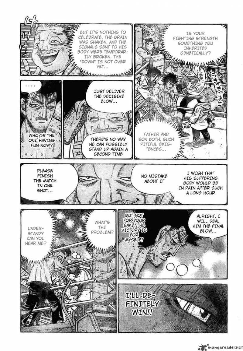 HAJIME NO IPPO Chapter 839 - Page 7