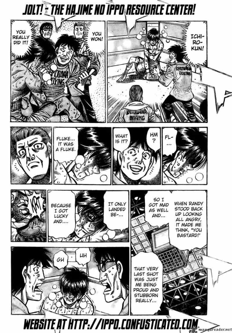 HAJIME NO IPPO Chapter 846 - Page 10