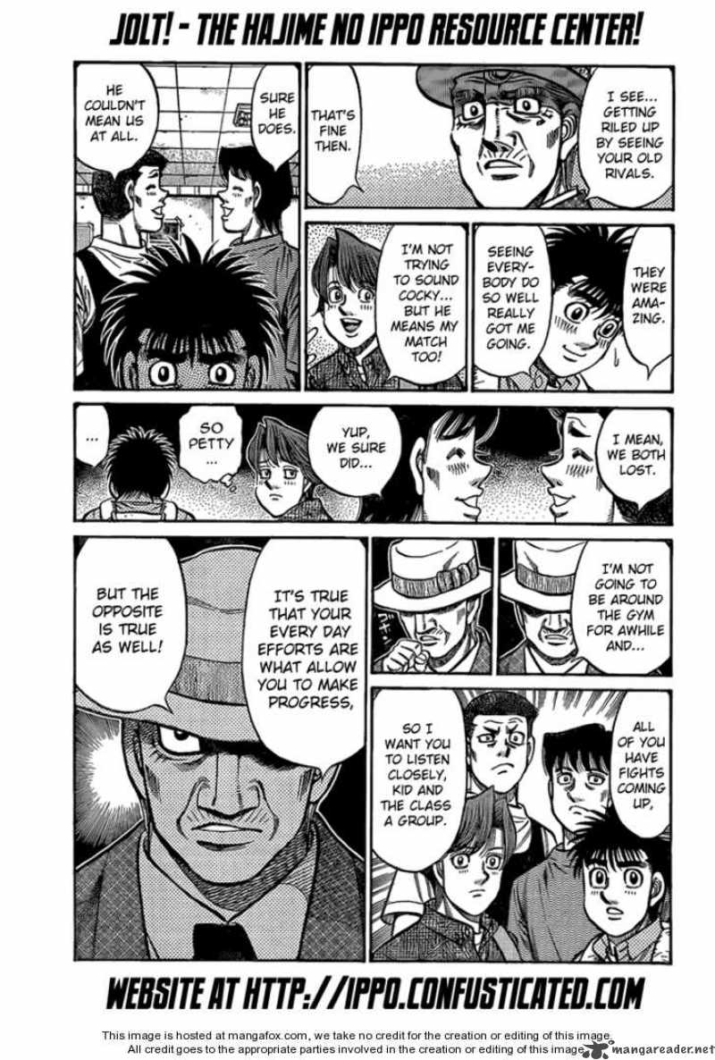 HAJIME NO IPPO Chapter 856 - Page 13