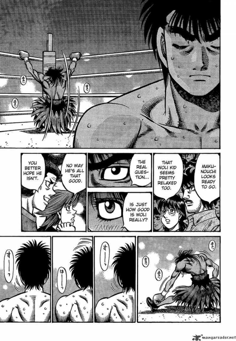 HAJIME NO IPPO Chapter 865 - Page 14