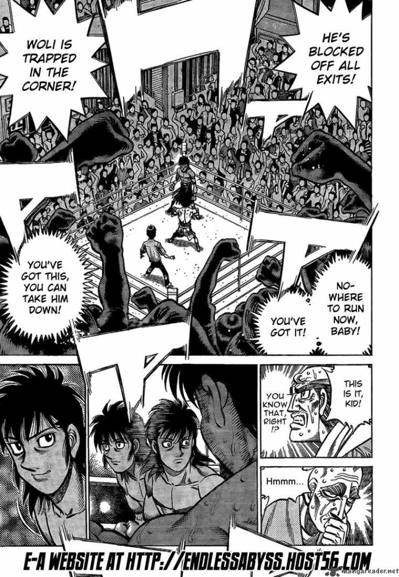 HAJIME NO IPPO Chapter 876 - Page 11