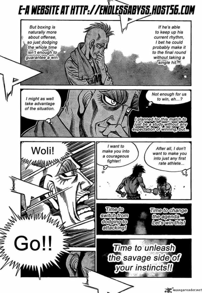 HAJIME NO IPPO Chapter 879 - Page 10