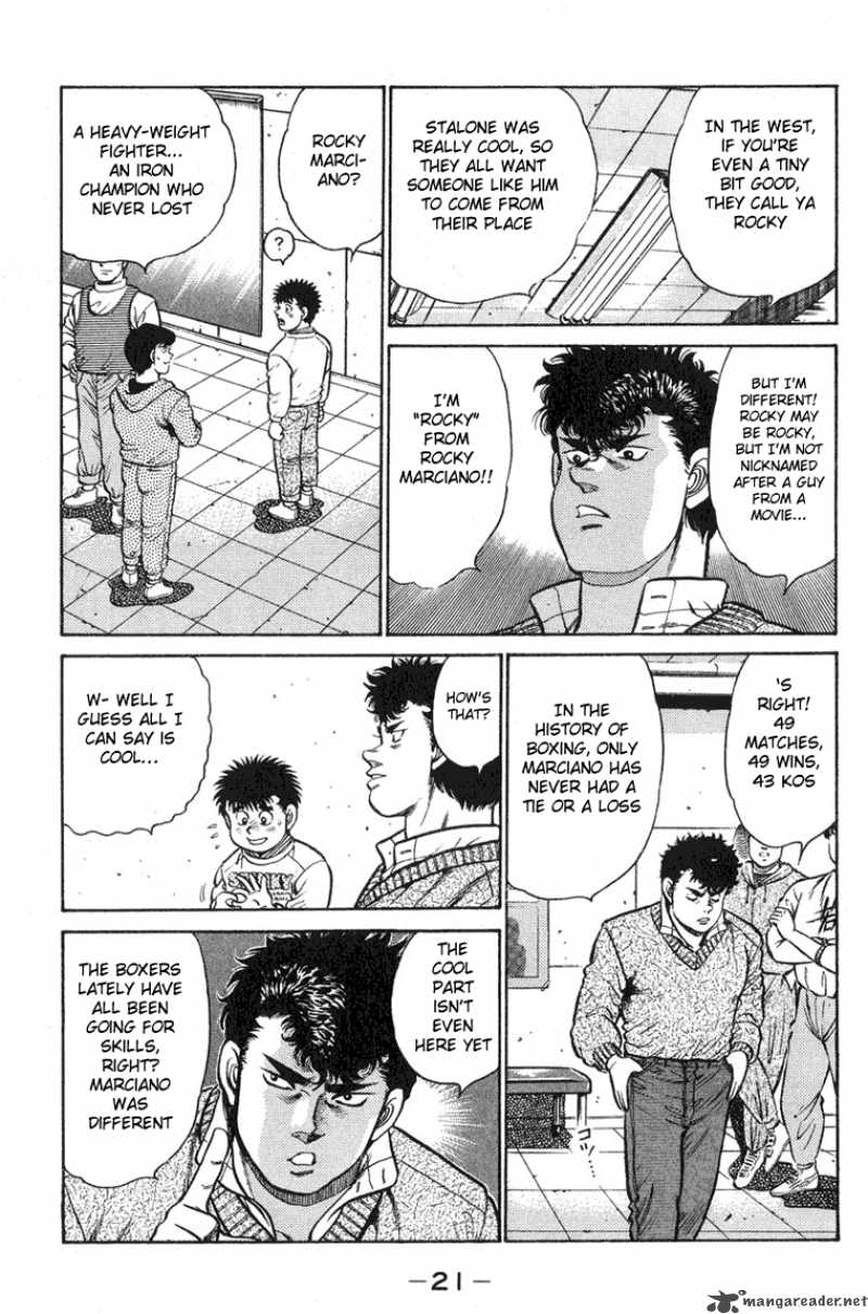 HAJIME NO IPPO Chapter 88 - Page 20