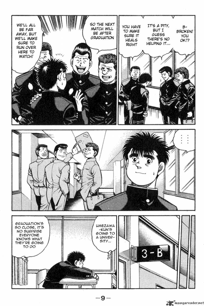 HAJIME NO IPPO Chapter 88 - Page 8