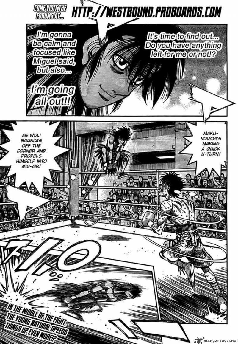 HAJIME NO IPPO Chapter 883 - Page 14