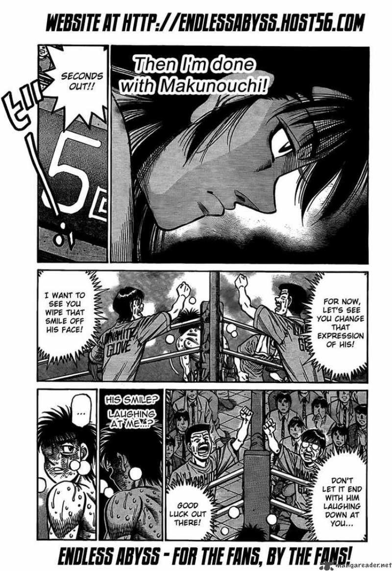 HAJIME NO IPPO Chapter 883 - Page 6