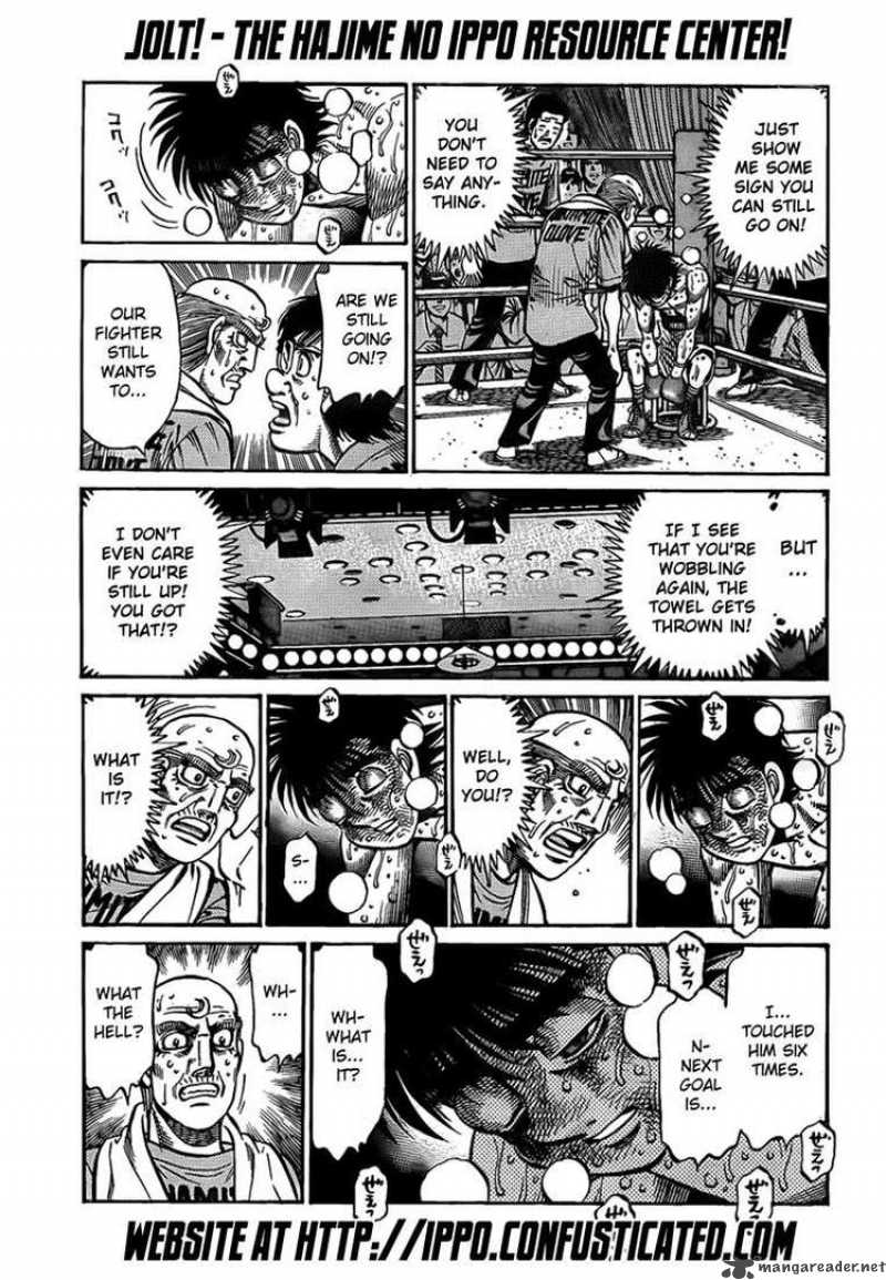 HAJIME NO IPPO Chapter 887 - Page 13