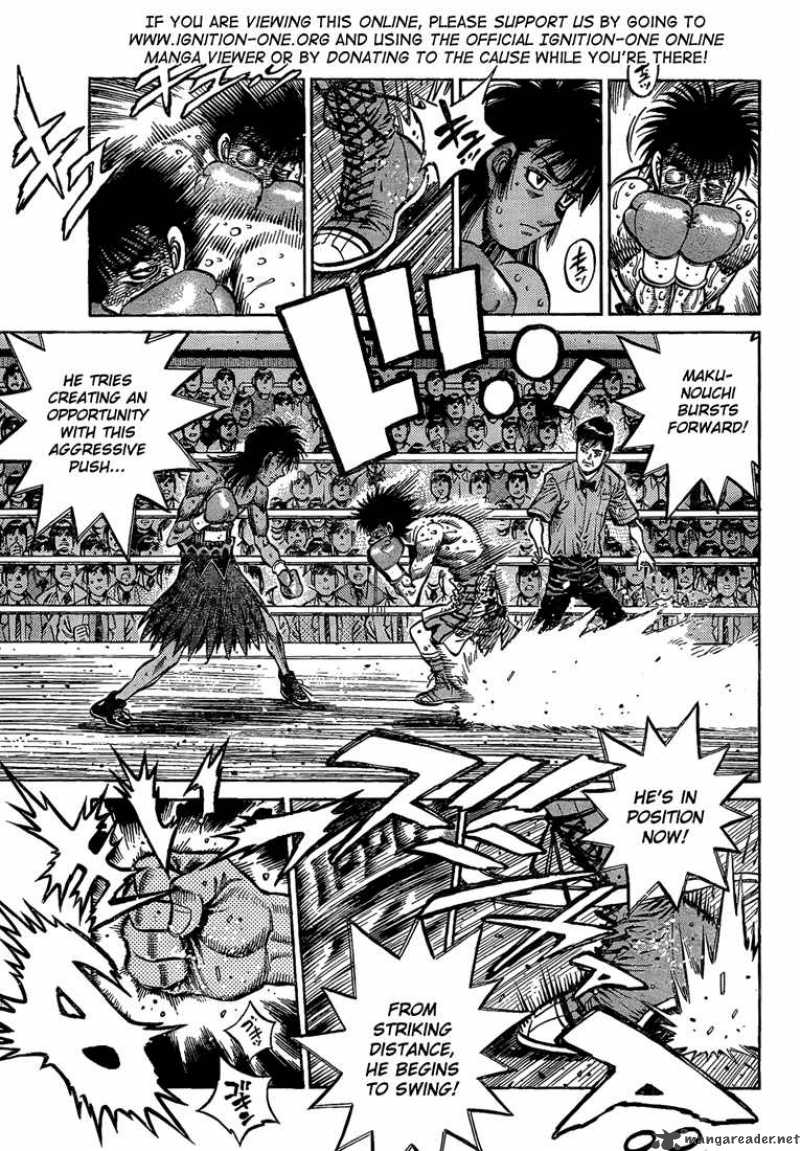 HAJIME NO IPPO Chapter 888 - Page 3