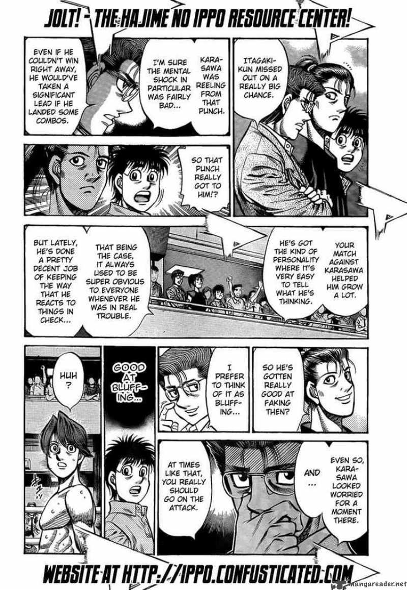 HAJIME NO IPPO Chapter 902 - Page 10