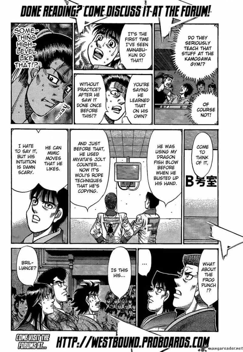 HAJIME NO IPPO Chapter 909 - Page 12