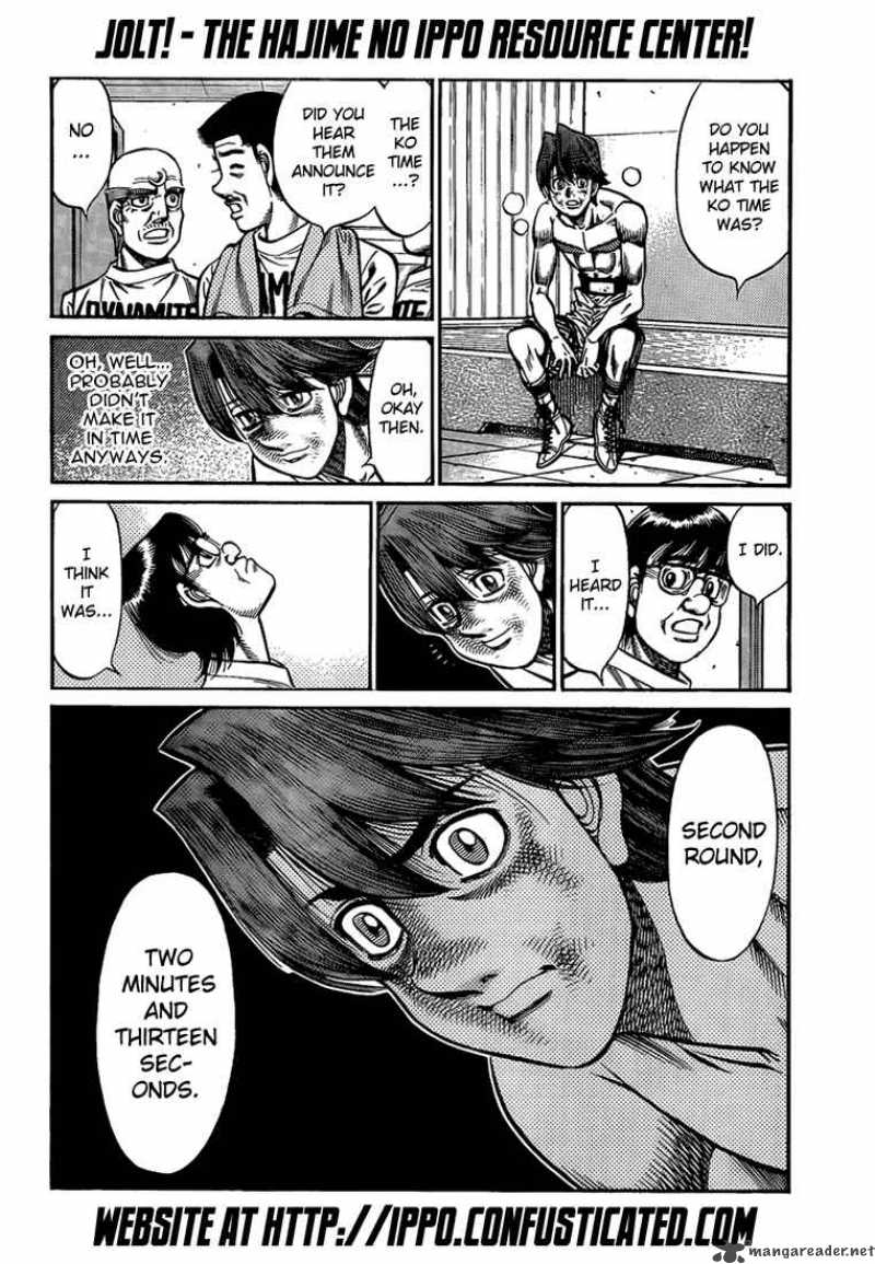 HAJIME NO IPPO Chapter 911 - Page 10