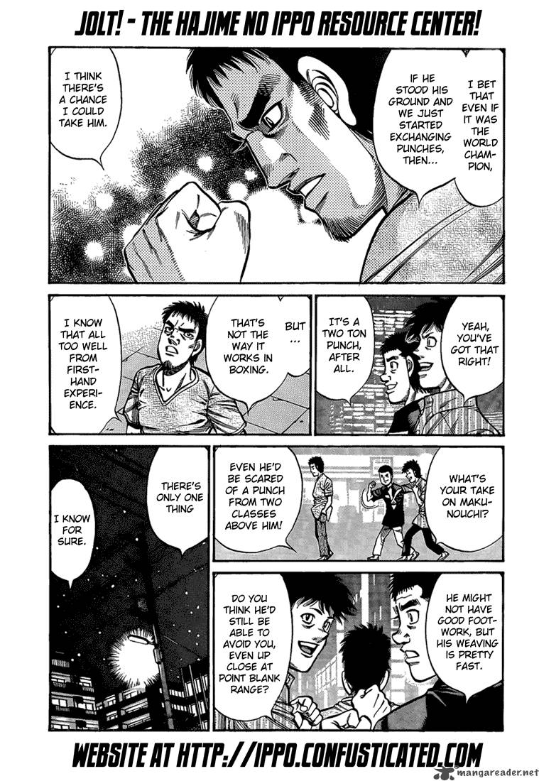 HAJIME NO IPPO Chapter 916 - Page 13
