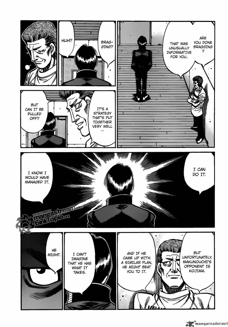 HAJIME NO IPPO Chapter 922 - Page 11