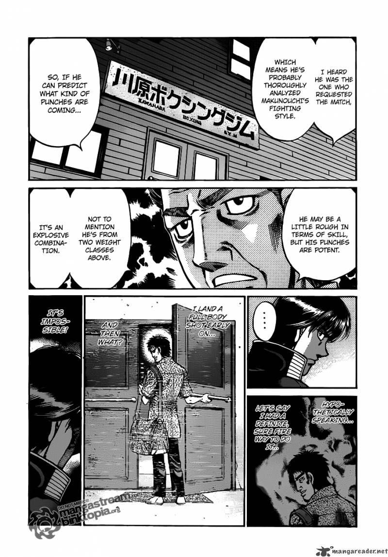 HAJIME NO IPPO Chapter 922 - Page 12