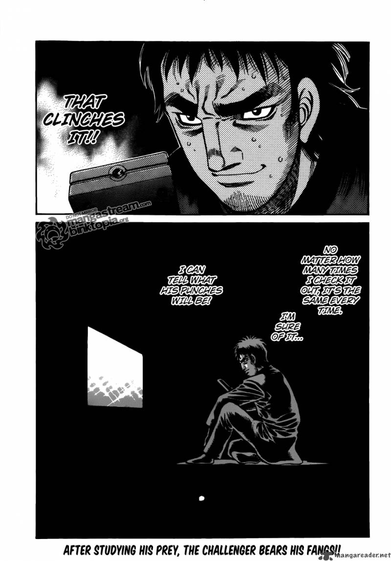 HAJIME NO IPPO Chapter 922 - Page 15