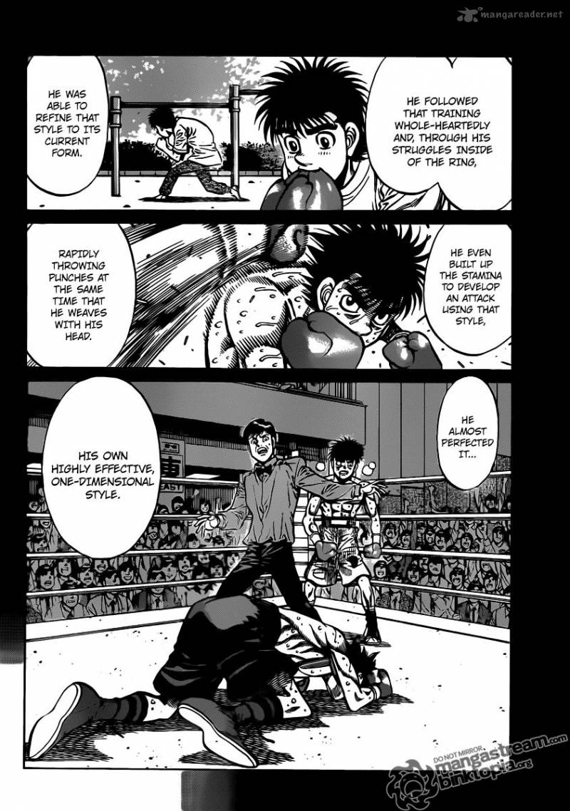 HAJIME NO IPPO Chapter 935 - Page 6