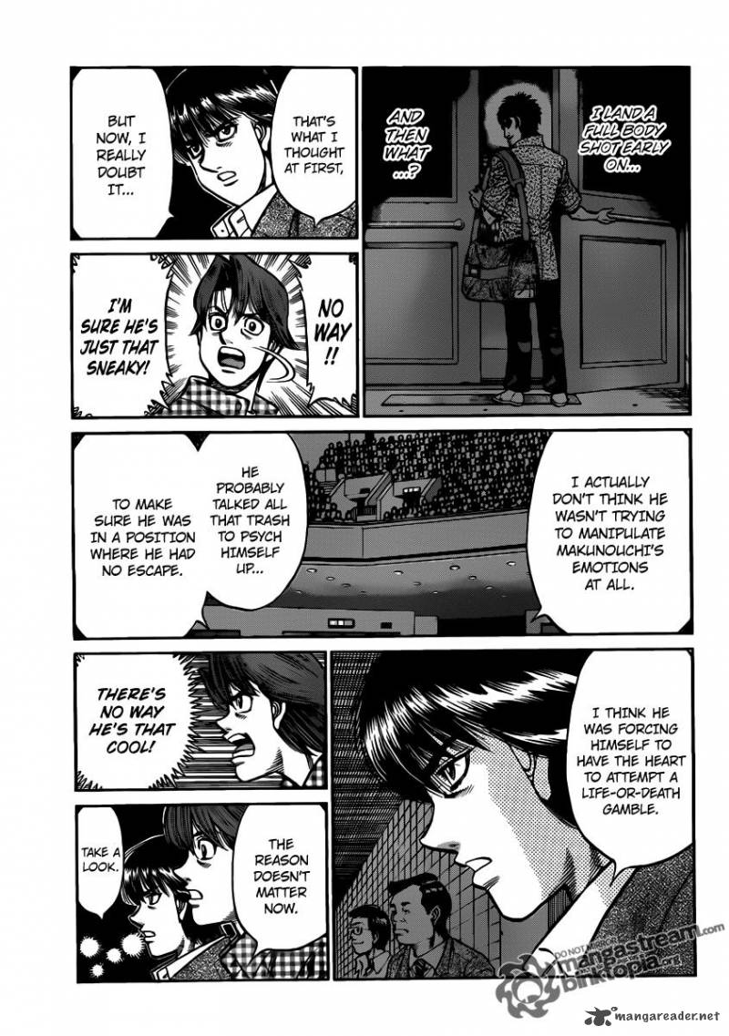 HAJIME NO IPPO Chapter 936 - Page 8