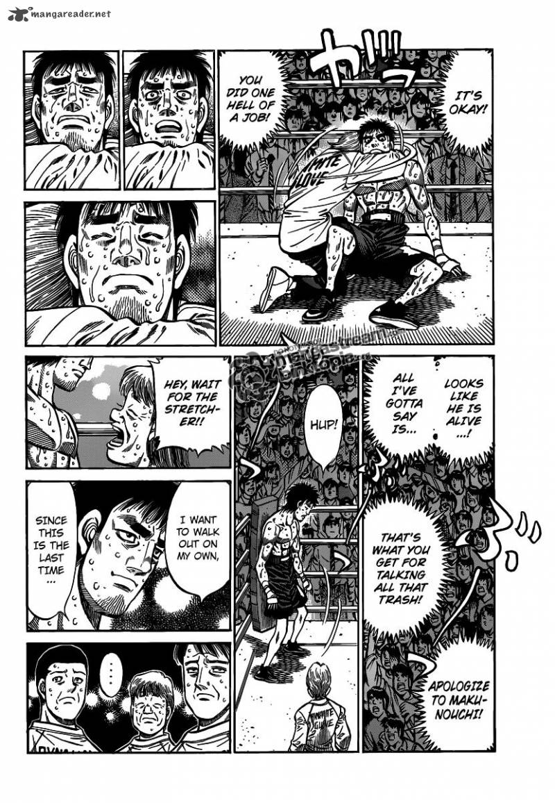 HAJIME NO IPPO Chapter 940 - Page 3