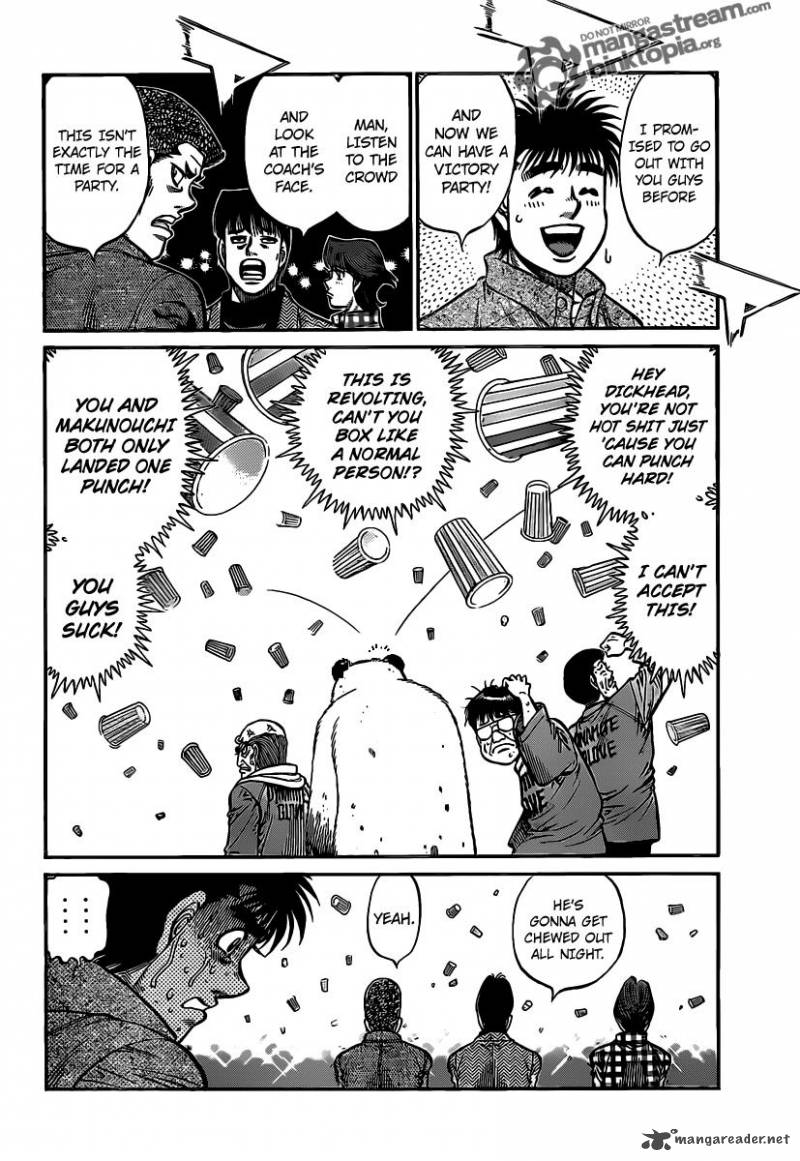 HAJIME NO IPPO Chapter 942 - Page 18