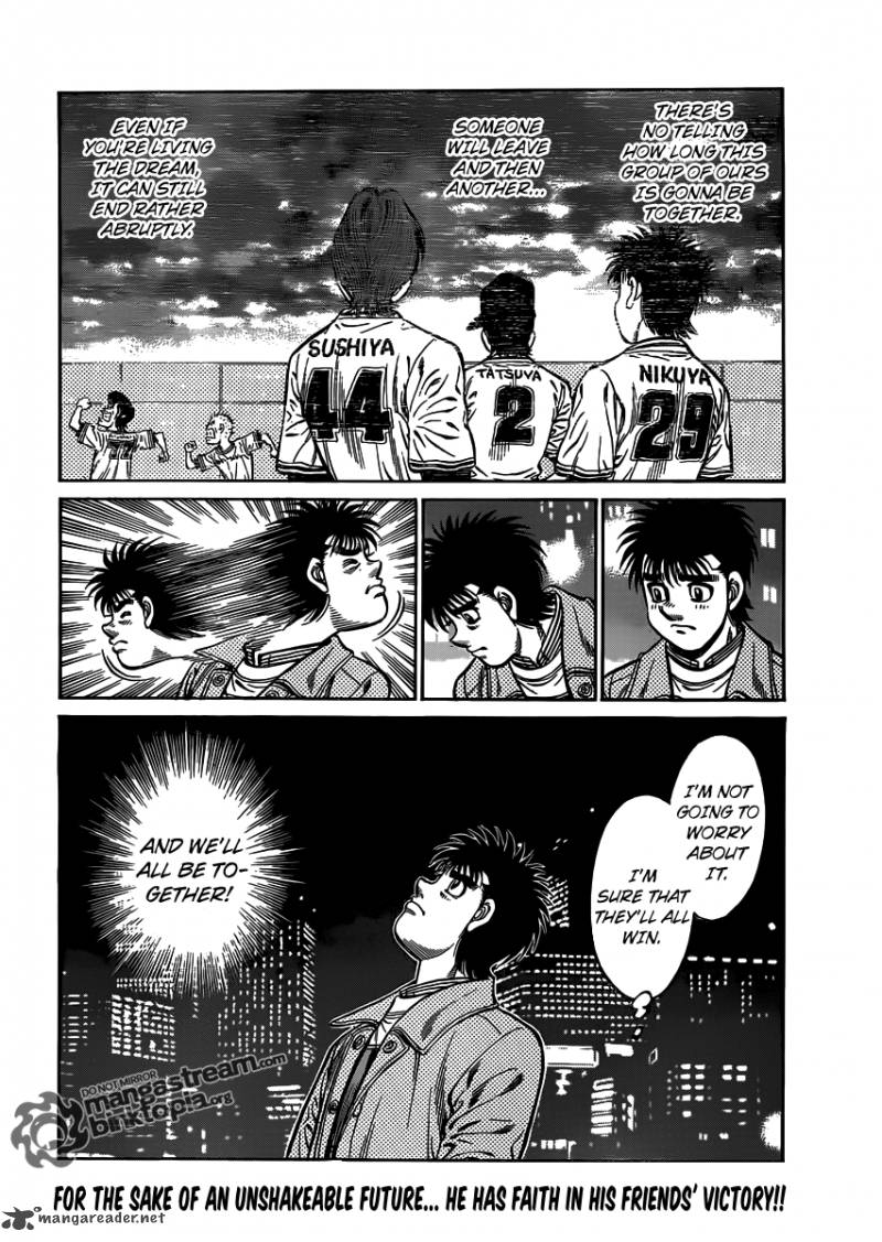 HAJIME NO IPPO Chapter 947 - Page 18