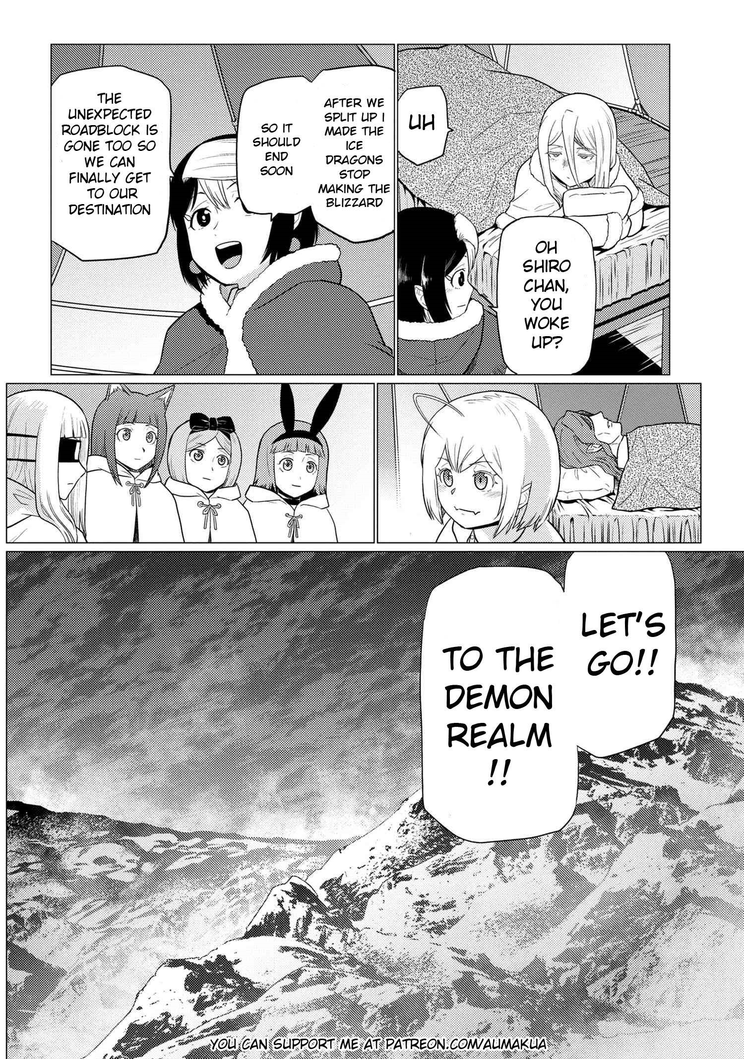 Kumo Desu Ga, Nani Ka? Chapter 70.1 - Page 16