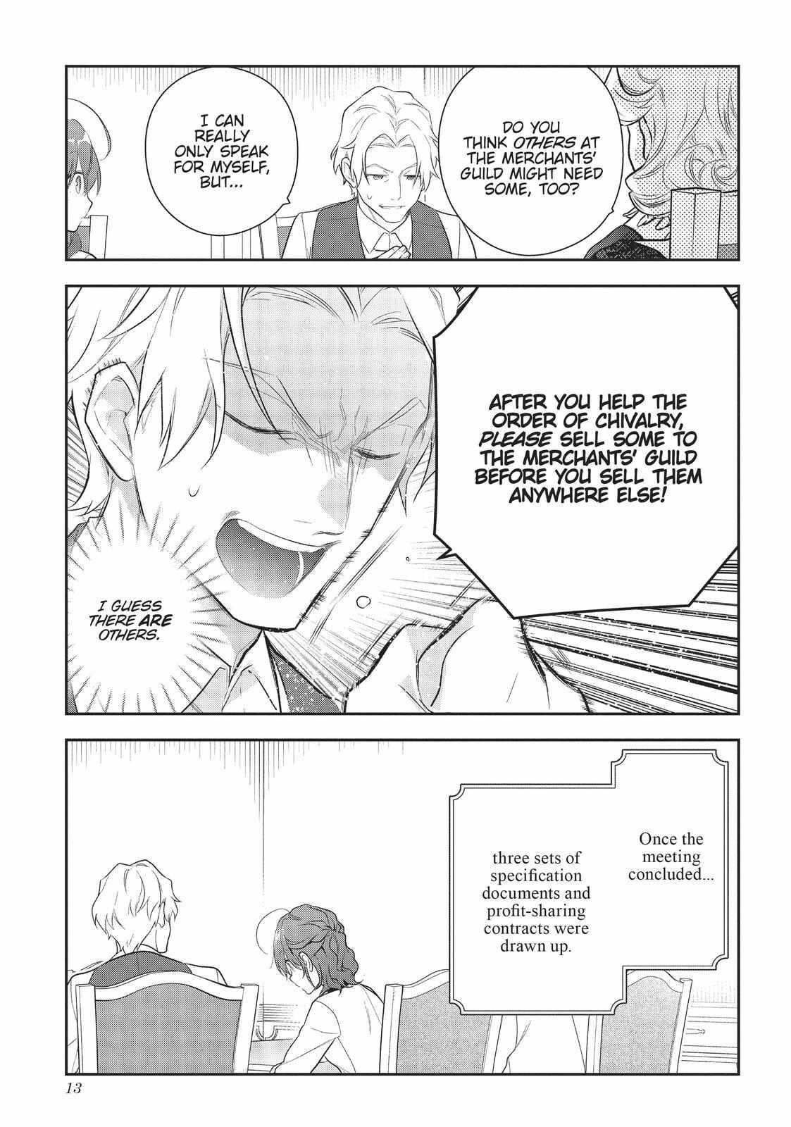 Magic Artisan Dahliya Won’t Hang Her Head ~A Free Craftsman Life From Now On~ Chapter 15 - Page 13